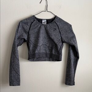 Gymshark Hyper Amplify Long Sleeve Crop Top